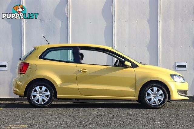 2010 VOLKSWAGEN POLO TRENDLINE 6RMY11 HATCHBACK