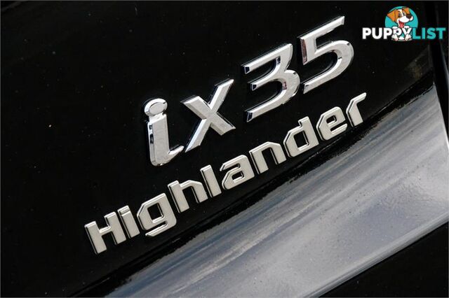 2013 HYUNDAI IX35 HIGHLANDER LM2 WAGON