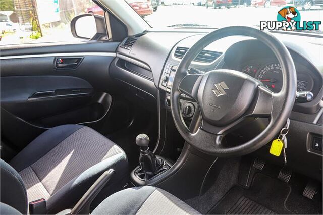 2013 SUZUKI SWIFT GA FZMY13 HATCHBACK