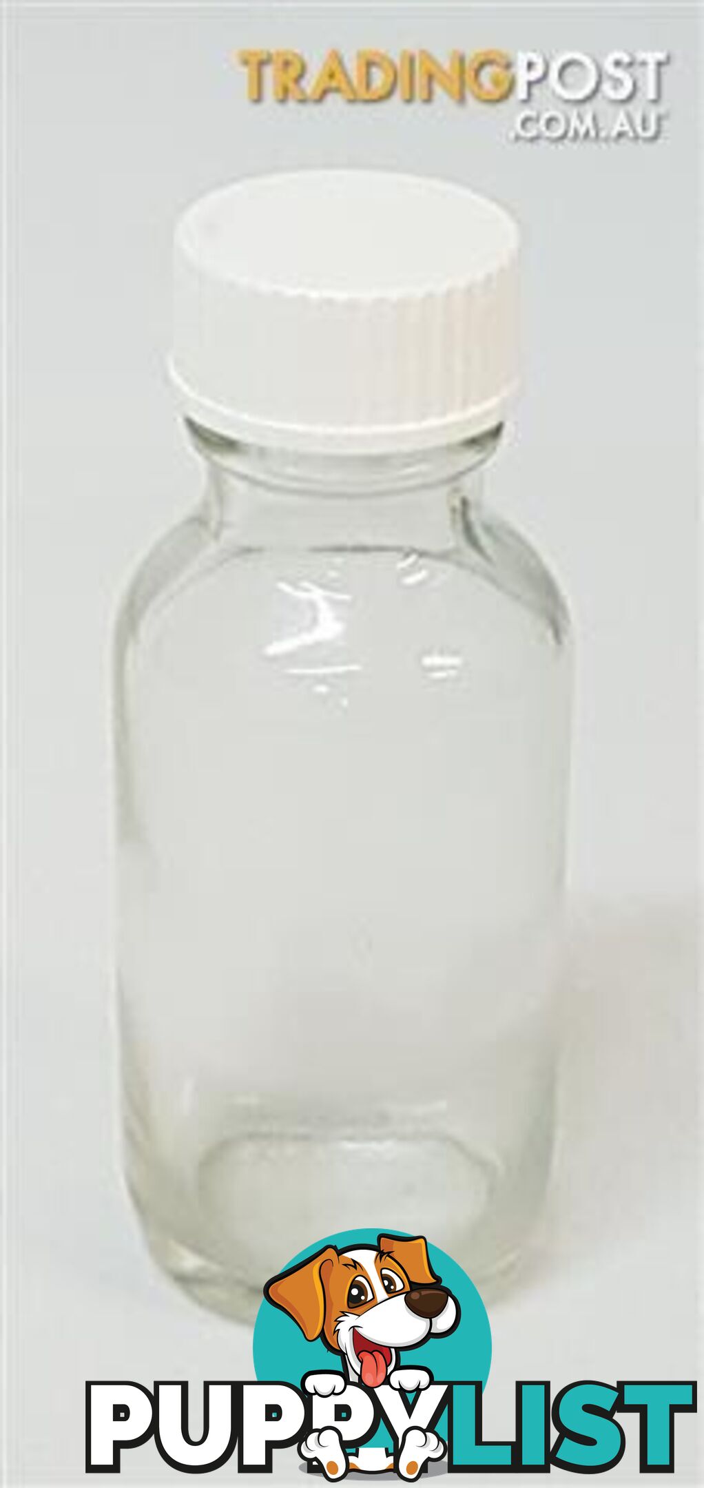 Glass Bottle with Lid