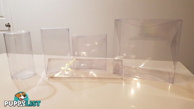 Packaging - Clear PVC Acetate Gift Boxes