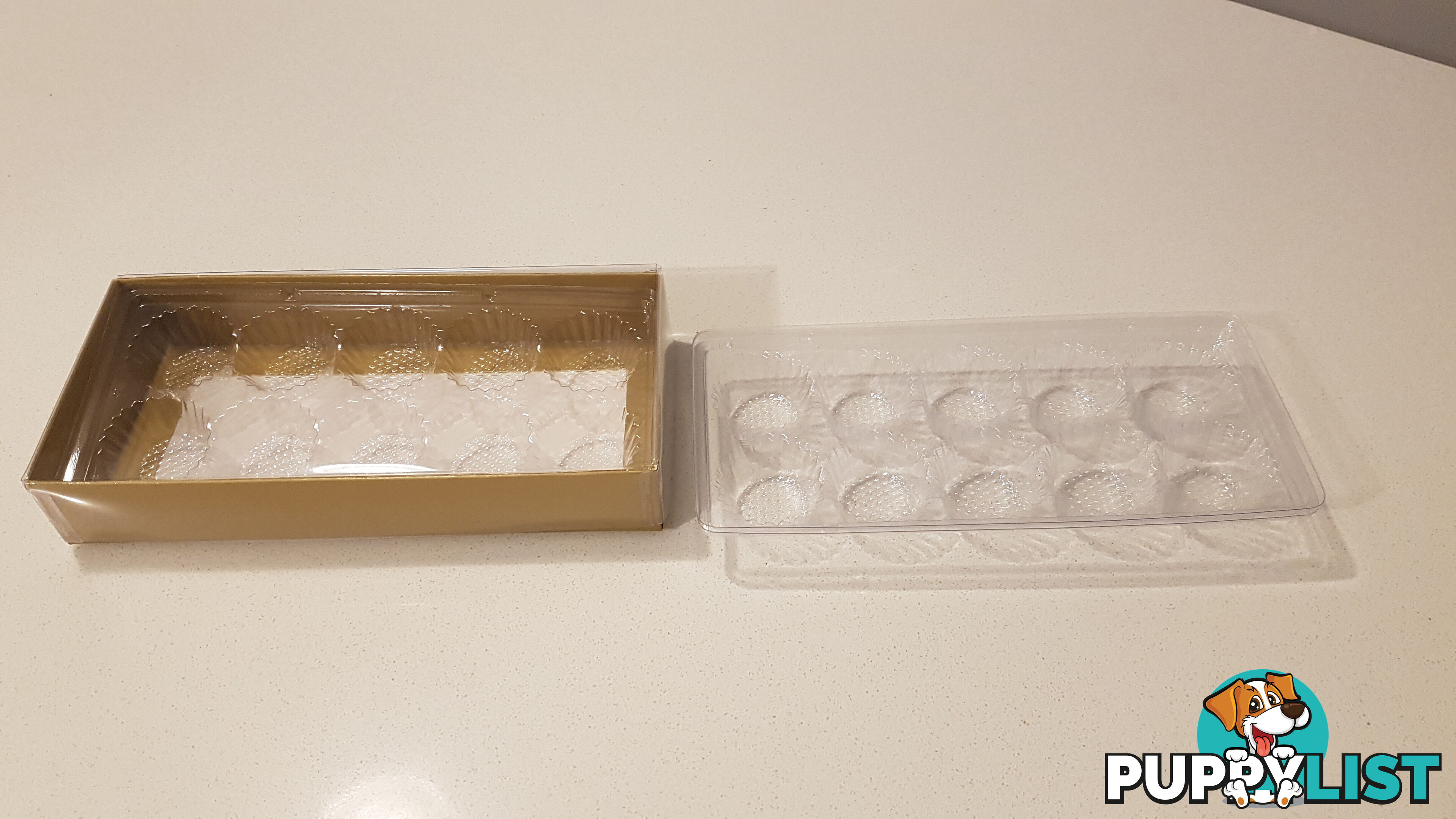 Chocolate Boxes (Empty) PVC/Acetate
