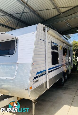 2010 Empire caravan 21ft with ensuite