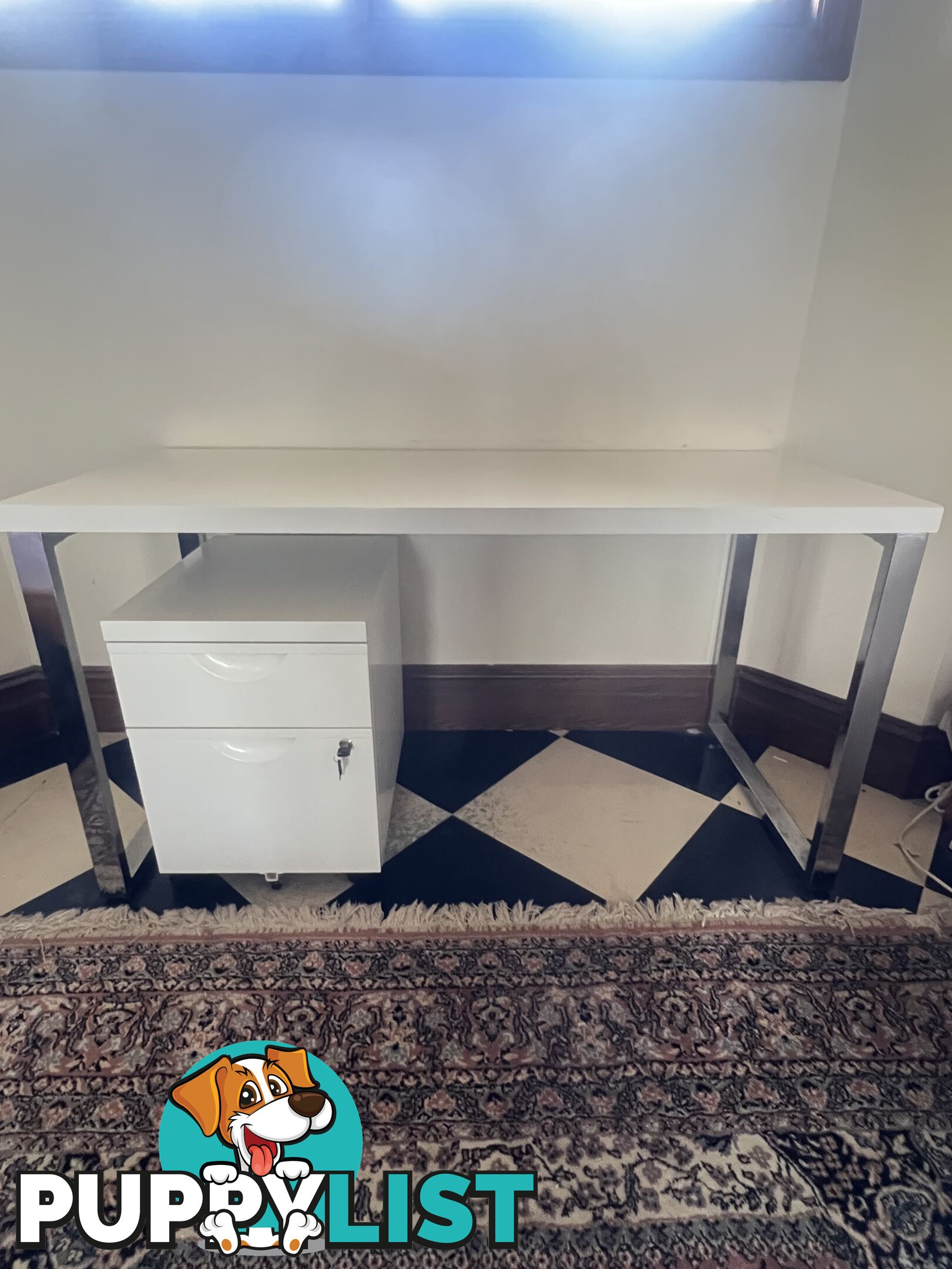 Office desk and drawers