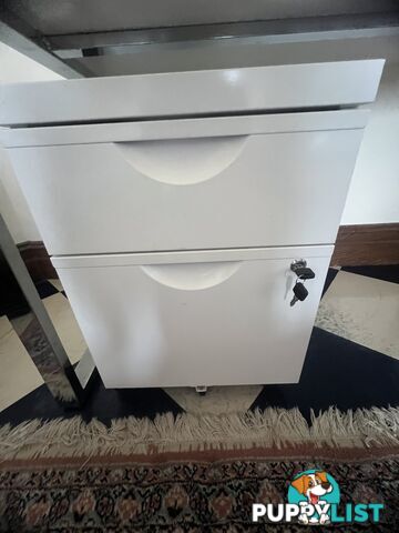 Office desk and drawers