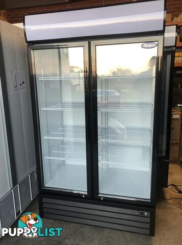 ATOSA P1000WB-A DOUBLE DOOR DRINKS FRIDGE